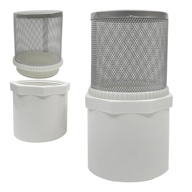 AIMCOCO Store 2.5" Stainless Steel Filter DN65/2.5inch Suction Strainers Used to Remove Debris and Reduce Solid Entry - Image 1